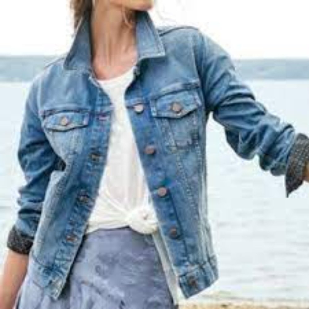 Soft Surroundings Women's Denim Jacket